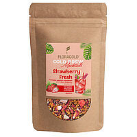 Cold Brew Strawberry Fresh natürlich -Früchtetee mit Blüten, aromatisiert