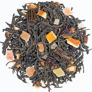 Panettone - Schwarztee mit Fruchtstücken, aromatisiert