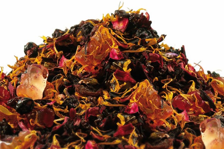 Gummibärchen - Früchtetee, aromatisiert
