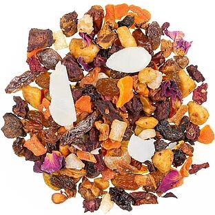 Pflaume Marzipan - Früchtetee, aromatisiert