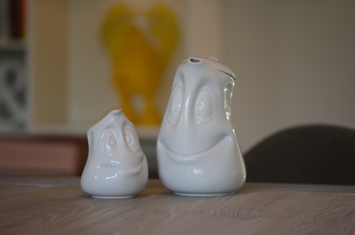 Kännchen "Drollig", weiß, 350 ml