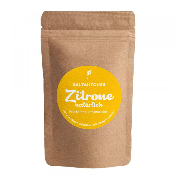 Cold Brew Zitrone natürlich- Früchtetee, aromatisiert
