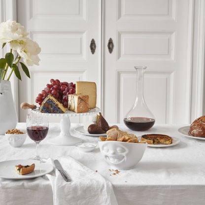 Schale 500 ml "lachend" weiß