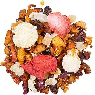 Erdbeer Popcorn - Früchtetee, aromatisiert