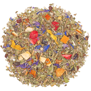 Sommerstunde natürlich Kräutertee mit Blüten und Fruchtstücken, aromatisiert