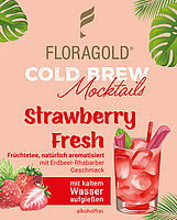 Cold Brew Strawberry Fresh natürlich -Früchtetee mit Blüten, aromatisiert