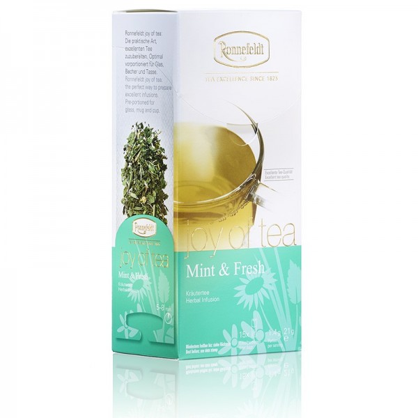 Mint & Fresh - Joy of Tea, Teebeutel, Kräutertee, naturbelassen