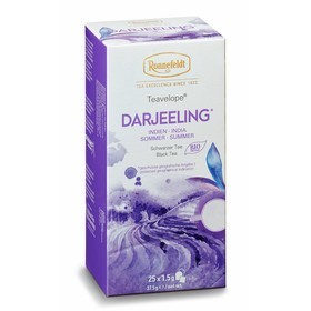 Bio Darjeeling - Teavelope, Teebeutel, Schwarzer Tee*