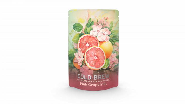 Cold Brew Pink Grapefruit -Früchtetee, aromatisiert