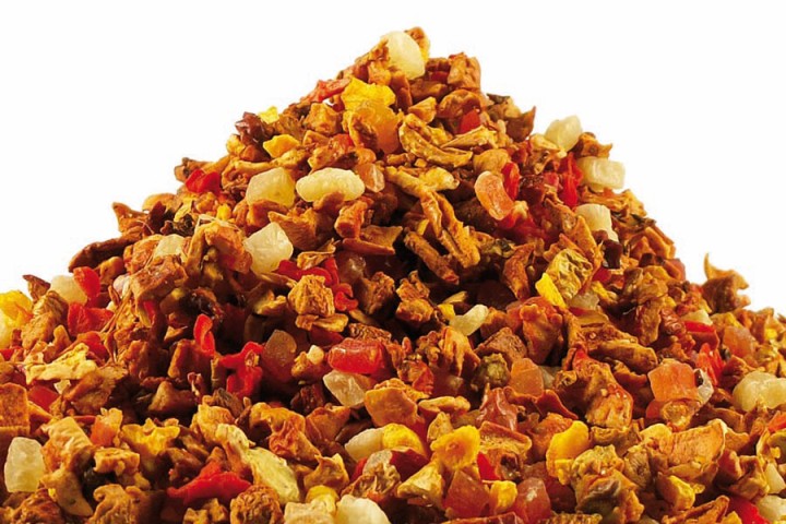 Apfel-Ananas-Pfirsich - Früchtetee, aromatisiert