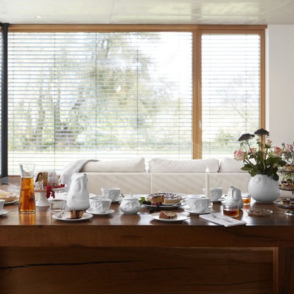 Zuckerdose "Süß" mit Deckel - 400ml (weiß)