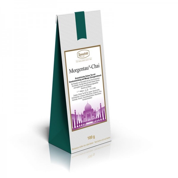 Morgentau-Chai - Grüner Tee, aromatisiert