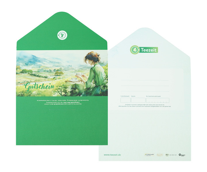 Geschenk-Gutschein "Teezeit"