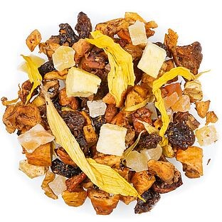 Gelber Pfirsich mild - Früchtetee, aromatisiert