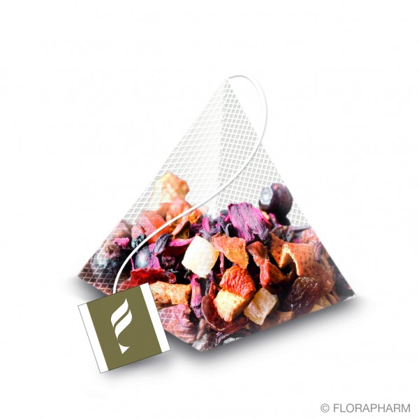 Weihnachtsfrüchte - Pyramidenbeutel, Früchtetee, aromatisiert