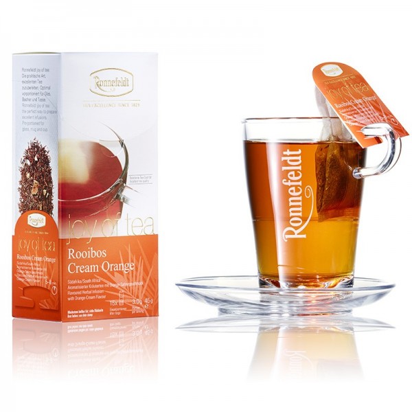 Rooibos Cream Orange - Joy of Tea, Teebeutel, Rooibos Tee, aromatisiert