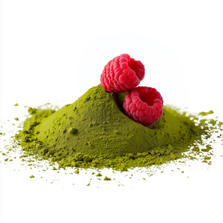 Matcha Himbeere - Grüntee, aromatisiert