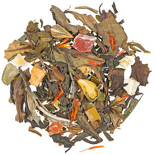 Weißer Pfirsich natürlich- Weißer Tee, aromatisiert