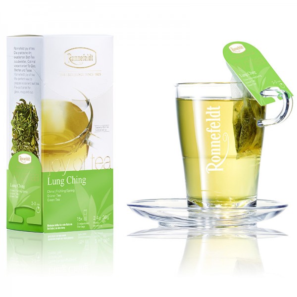 Lung Ching - Joy of Tea, Teebeutel, Grüner Tee, naturbelassen