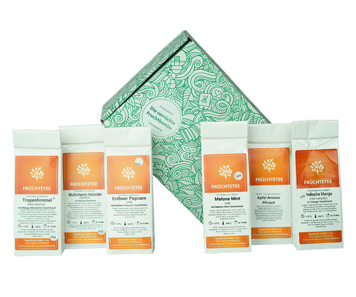 Die verrückte Fruchtbombe - Früchtetee-Mix