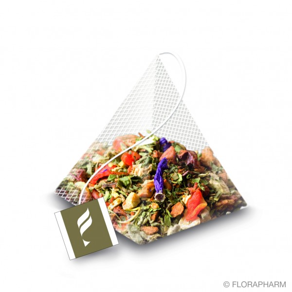 Schweizer Kräutertee - Pyramidenbeutel, Kräutertee, aromatisiert (natürliches Aroma)