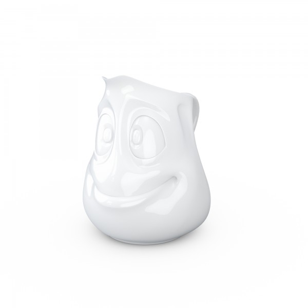 Kännchen "Drollig", weiß, 350 ml