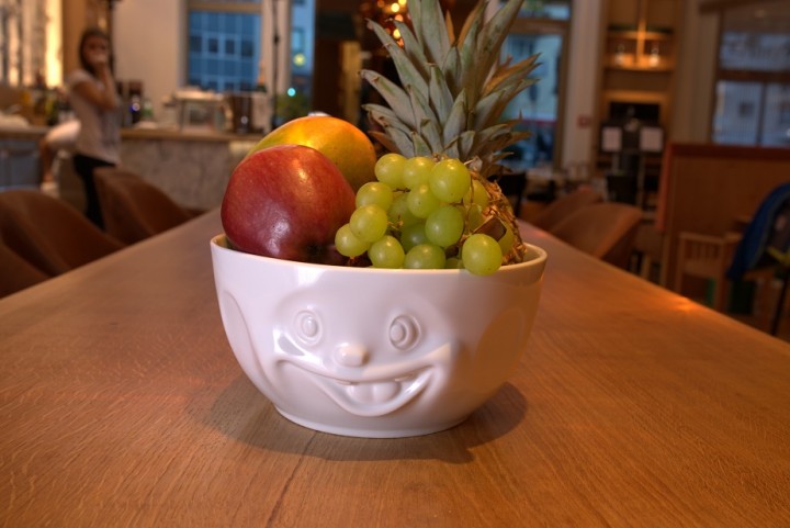 Schüssel 2600 ml "durchgeknallt" weiß