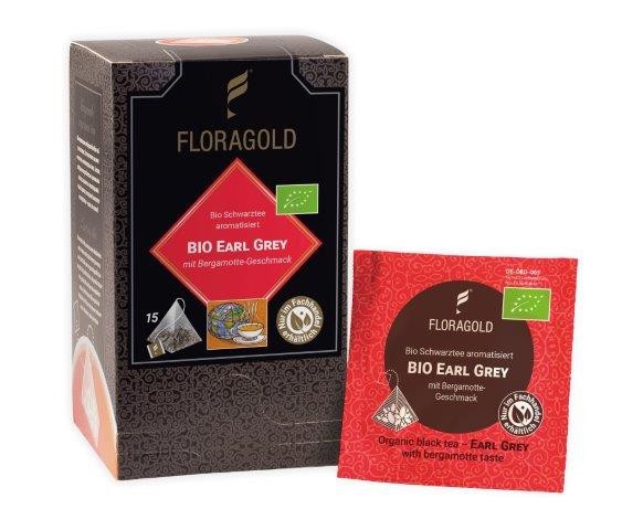 Bio Earl Grey - Pyramidenbeutel, Schwarzer Tee, aromatisiert