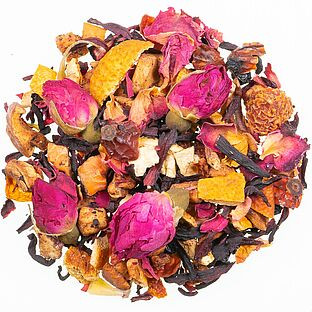 Rose- Früchtetee, aromatisiert