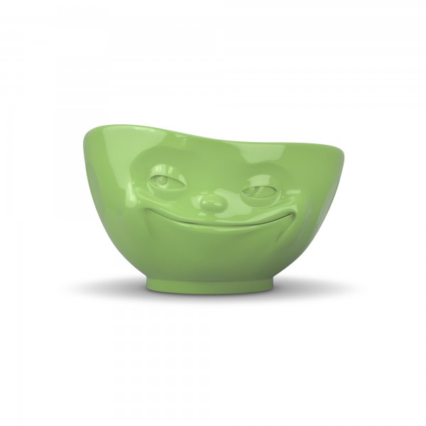 Schale 500 ml "grinsend" weiß