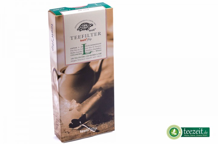 Teefiltertüten teeli®flip Größe L