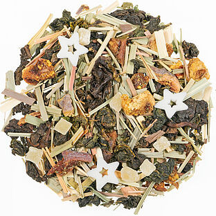 Schneesternchen natürlich - Oolong Tee mit Fruchtstücken und Kräutern, aromatisiert