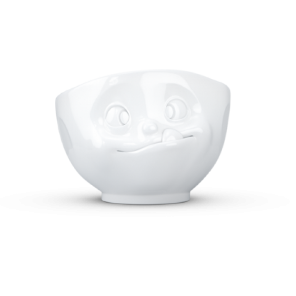 Schale 500 ml "lecker" weiß