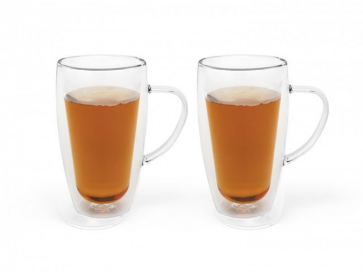 Glas doppelwandig Kaffee/Tee, 295 ml, 2 Stück