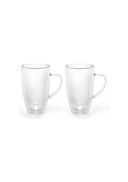 Glas doppelwandig Kaffee/Tee, 295 ml, 2 Stück